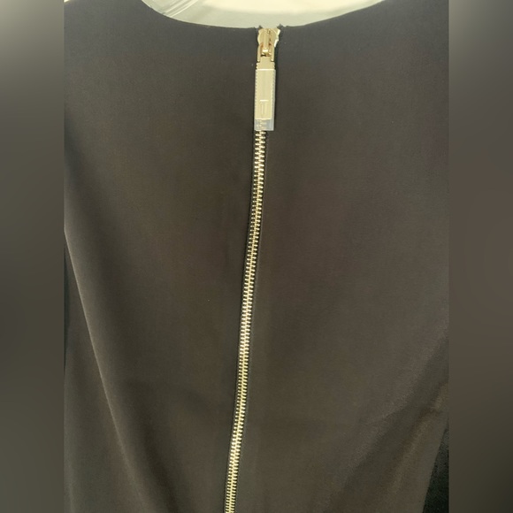 Ted Baker Skater Dress with Velvet Trim and Side Bow Detail NWT - Picture 5 of 8